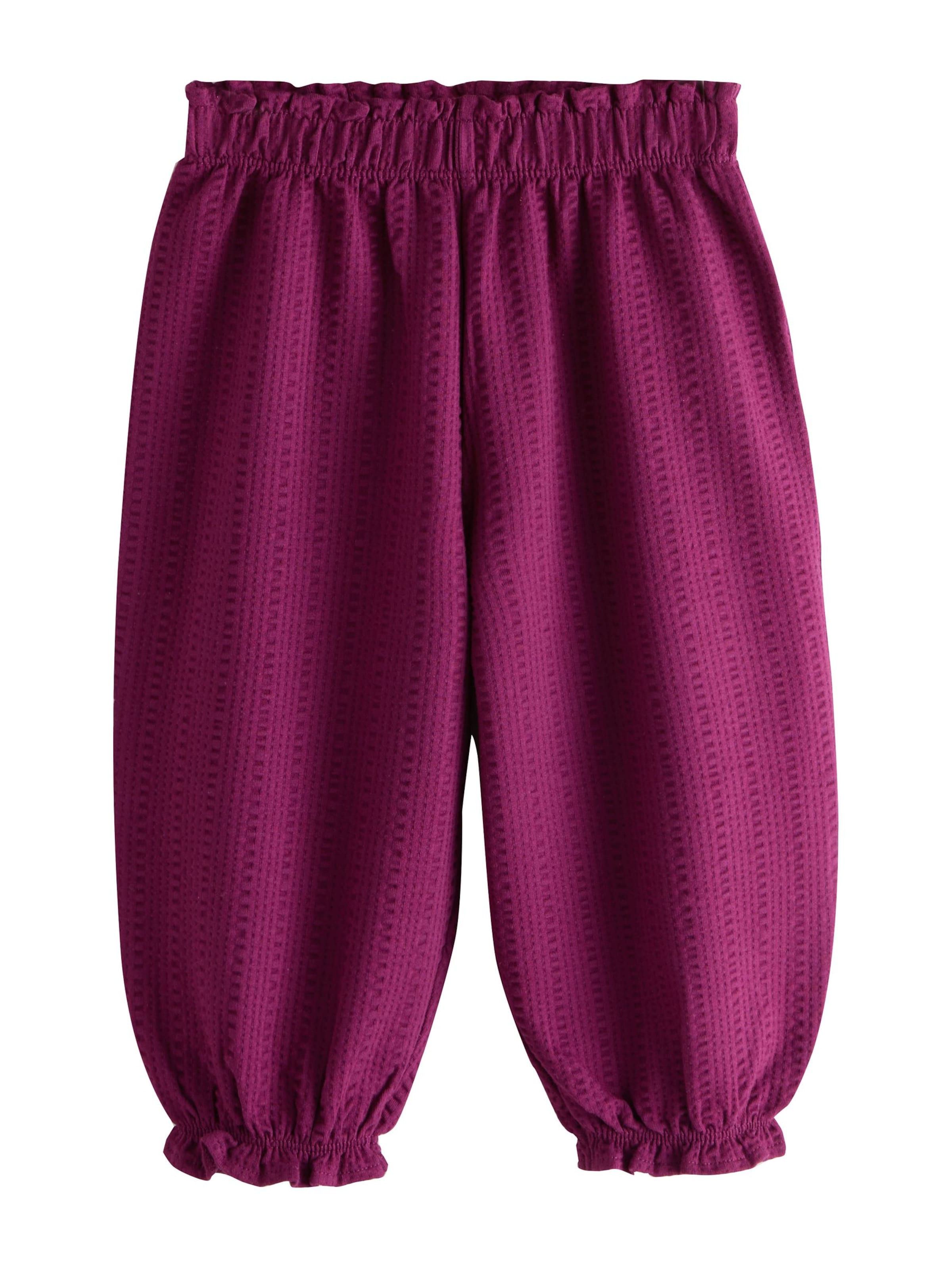 Next - Tapered Pantalón en lila: frente