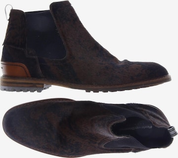 Floris van Bommel Anke & Mid-Calf Boots in 42 in Brown: front
