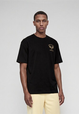 Maglia funzionale 'Britpop' di Sergio Tacchini in nero: frontale