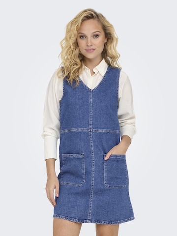 Robe 'BEYA' ONLY en bleu : devant