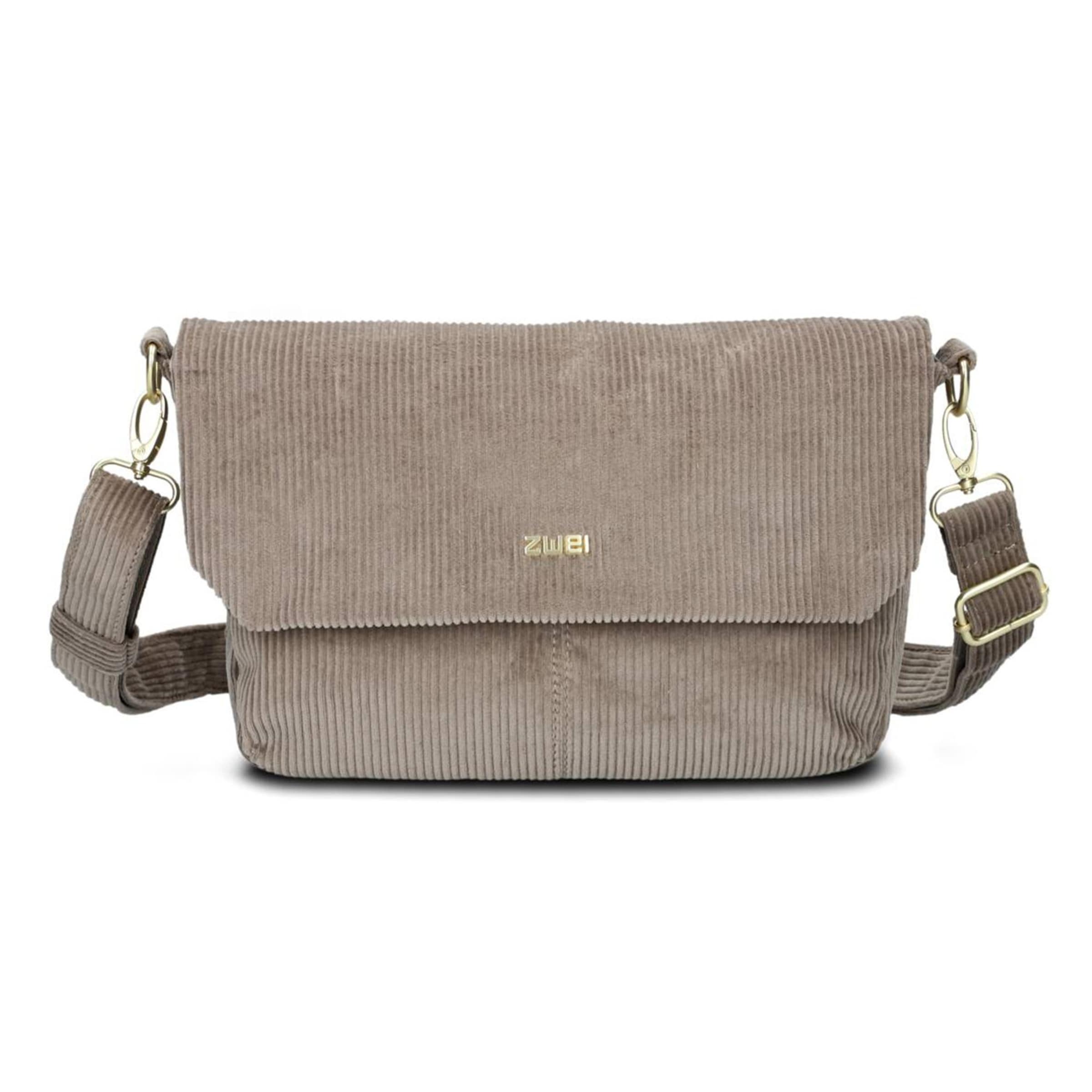 ZWEI Handbag 'Mademoiselle' in Brown: front