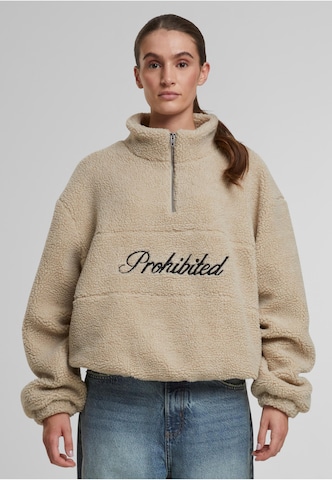 Prohibited Sweatshirt 'Woodford' in Beige