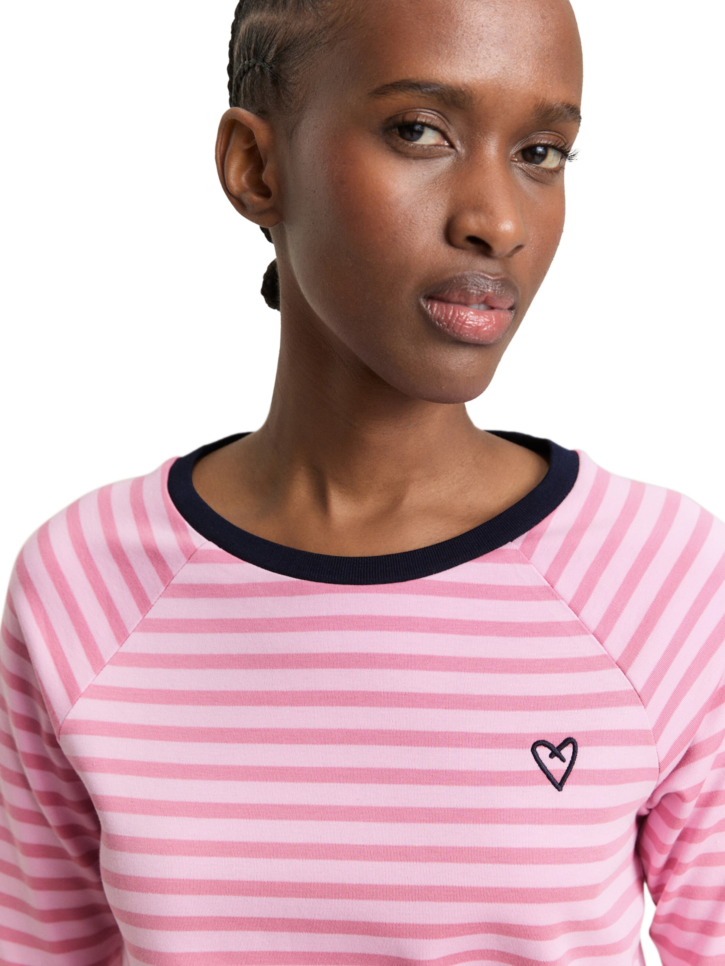 TOM TAILOR DENIM Μπλουζάκι σε ροζ