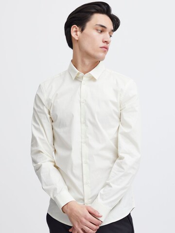 Casual Friday Slim fit Business shirt 'VIGGO' in White: front