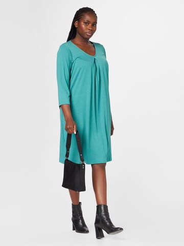 ONLY Carmakoma Dress 'ANNI' in Green