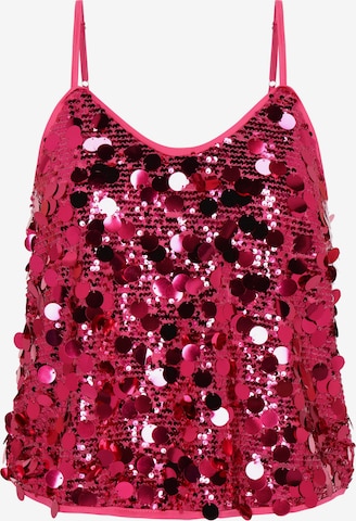 myMo at night - Top en rosa: frente