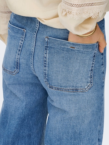 ONLY Wide leg Jeans 'ONLMADISON' in Blue