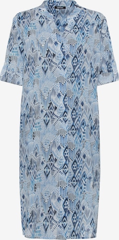 Olsen Shirt Dress in Blue: front