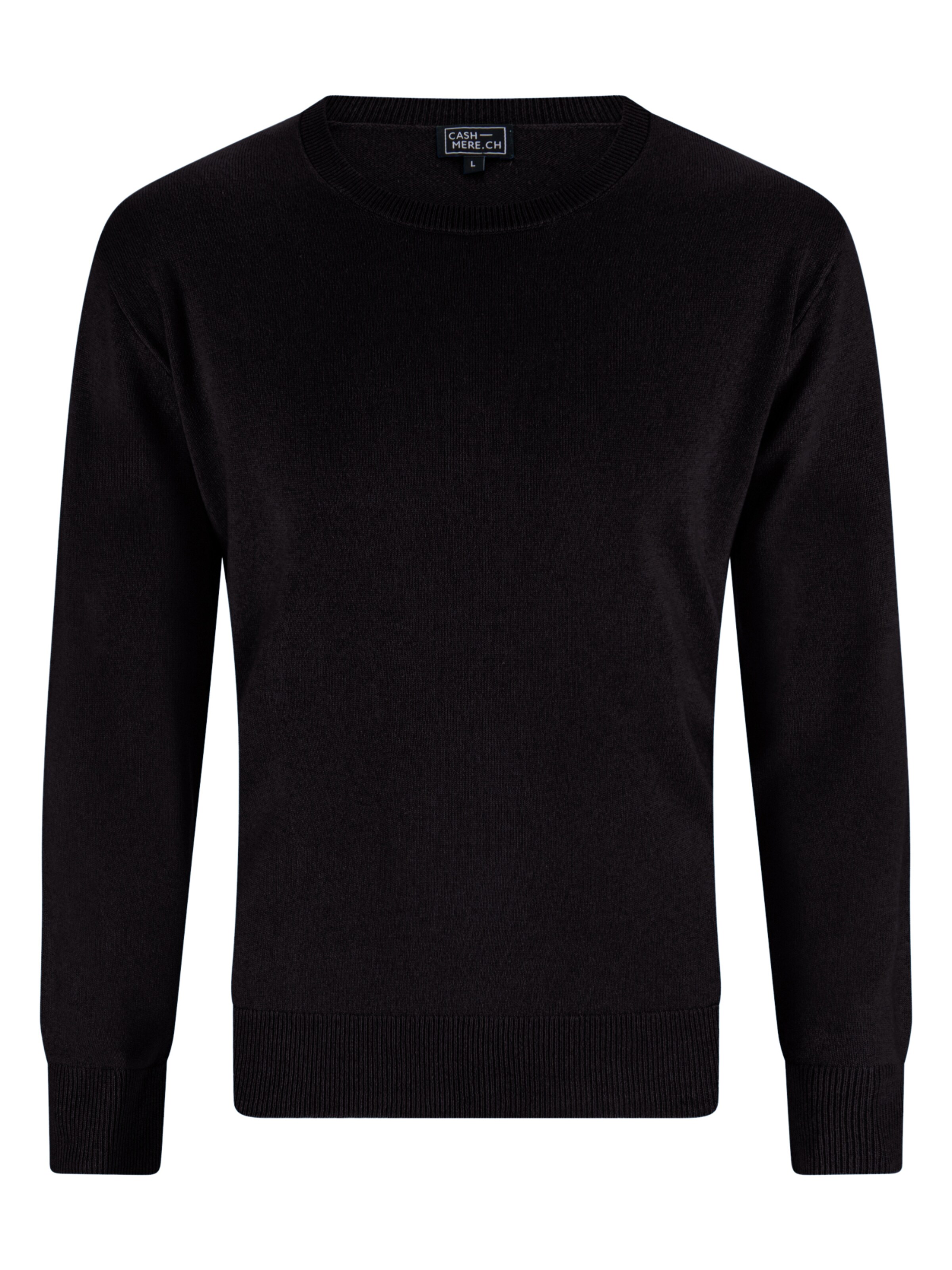 Pullover di CASH-MERE.CH in nero: frontale