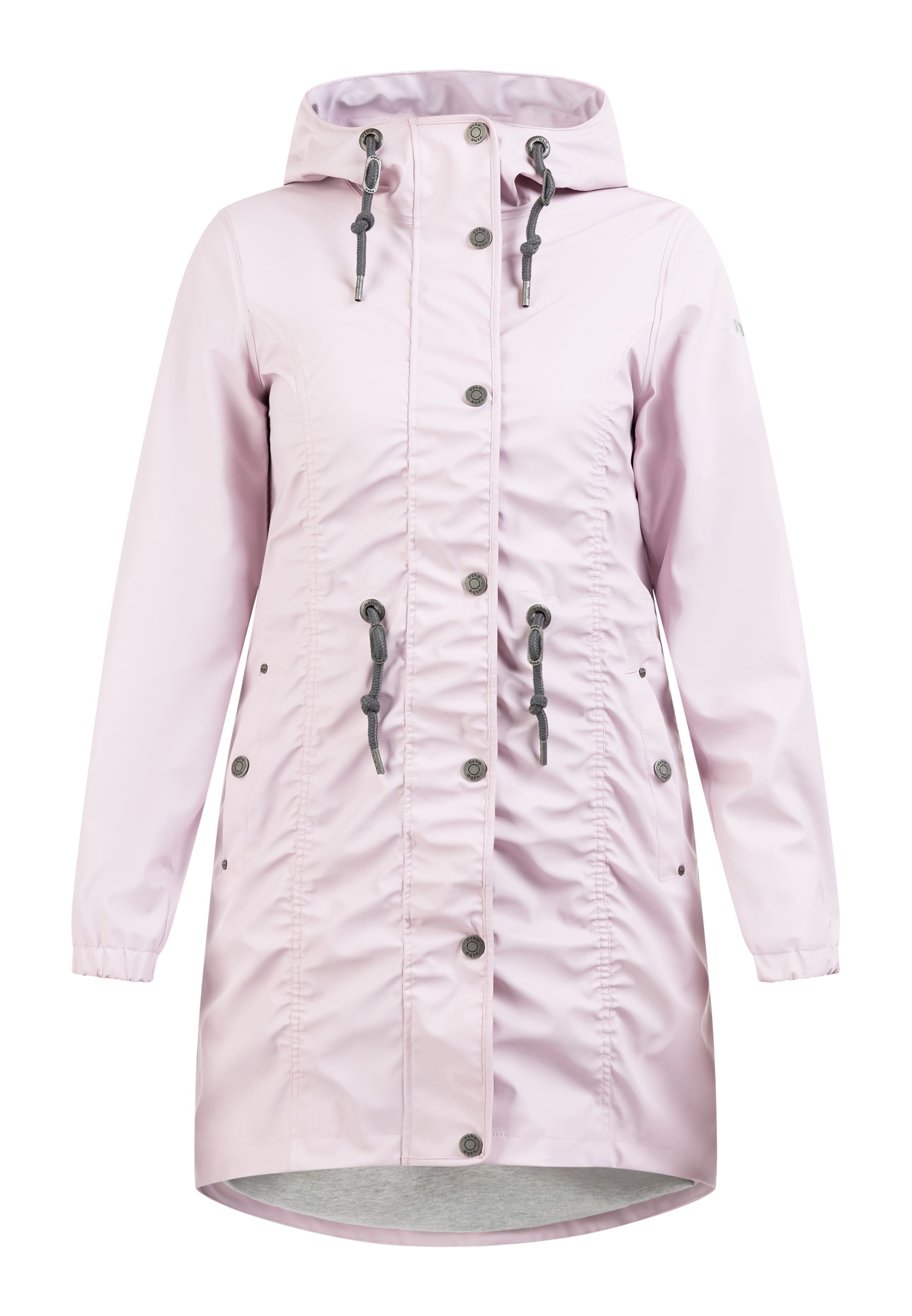 Usha Płaszcz funkcyjny w kolorze różowy: przód
