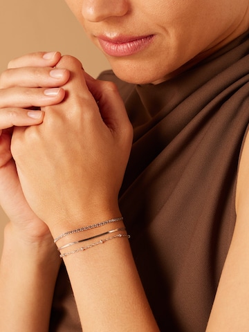 Lucardi Jewelry Set 'Basic' in Silver