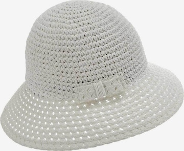 Seeberger Hat 'Hut' in White: front