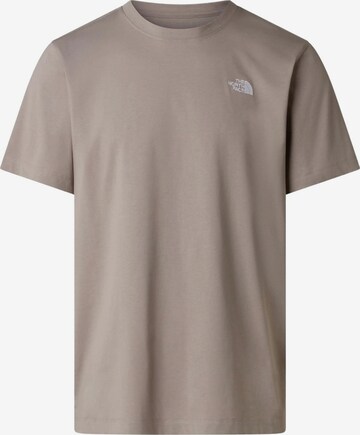 THE NORTH FACE T-shirt 'EVO SD REG SS' i grå: framsida