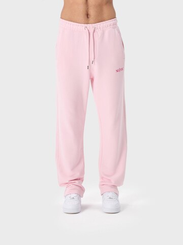 Ossy Homer Loose fit Workout Pants '450 GSM Heavy Cotton' in Pink