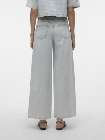 VERO MODA Wide leg Jeans 'ANNET' in Blue