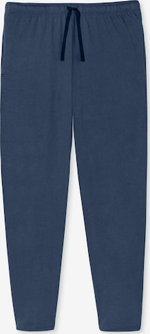 SCHIESSER Pyjamahose ' Mix + Relax ' in Blau: Vorderseite