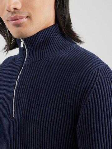 Jack & Jones Premium Tröja 'JPRBLALIAM' i blå