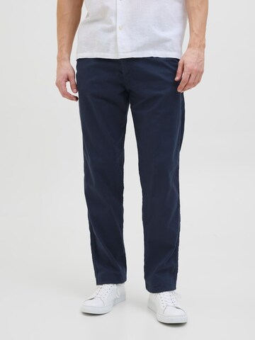 JACK & JONES Regular Chino 'JPSTKANE' in Blauw: voorkant