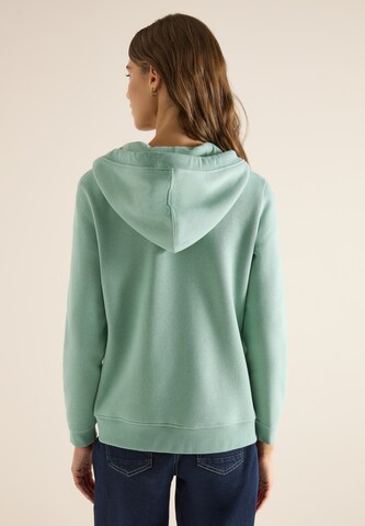 CECIL Sweatjacke in Grün