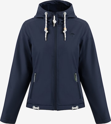 Schmuddelwedda Weatherproof jacket in Blue: front