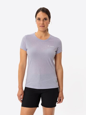 VAUDE Functioneel shirt 'Sveit' in Lila: voorkant