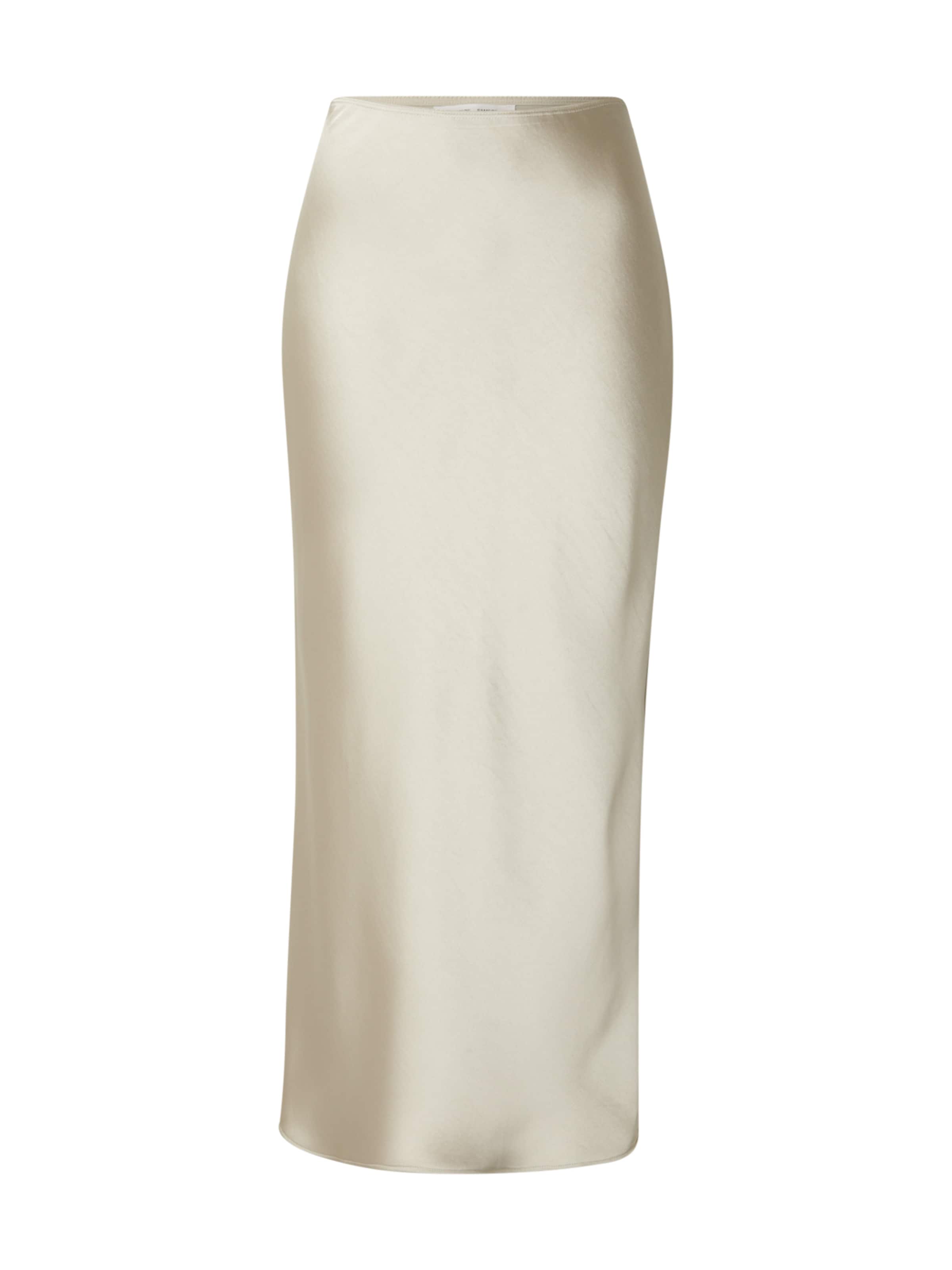 Samsøe Samsøe - Falda &#x27;Saagneta&#x27; en gris: frente