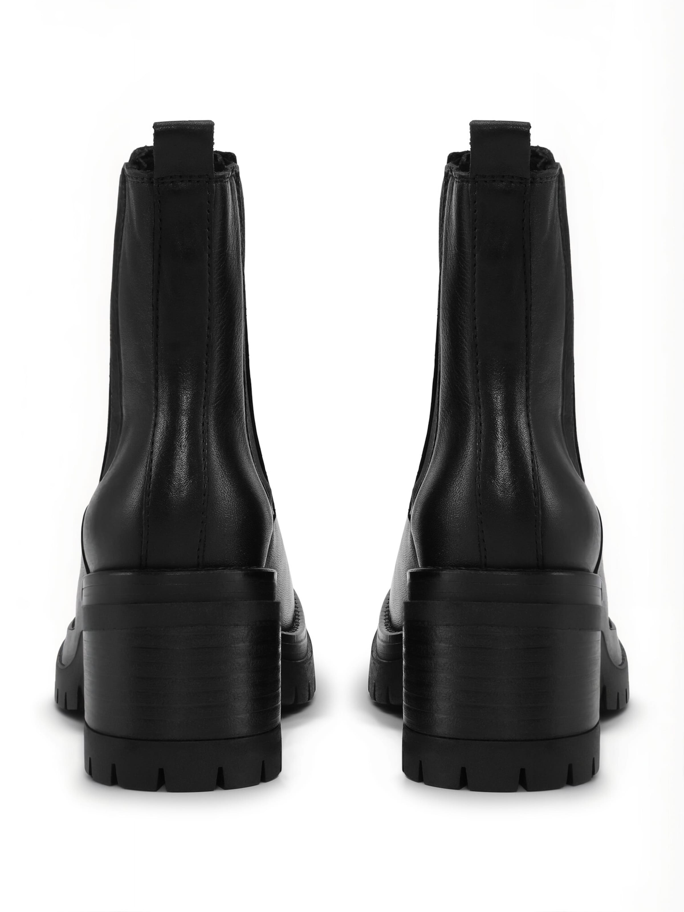 Chelsea Boots ' RUT ' JoDis en noir : derrière