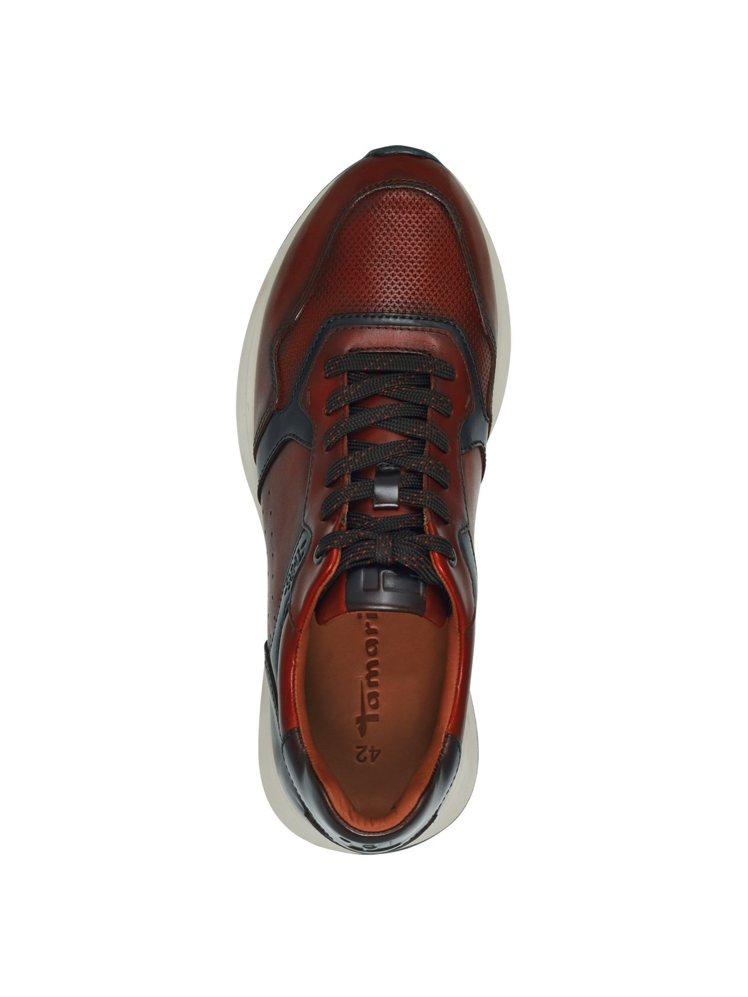 Baskets basses Tamaris en marron