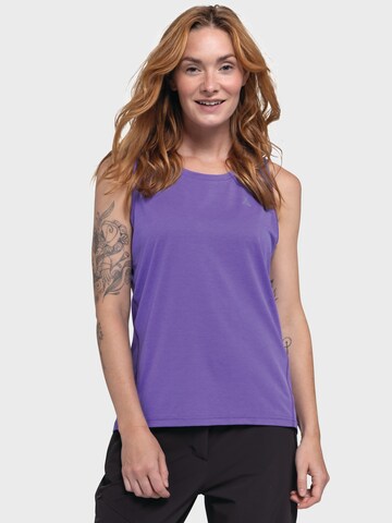 Schöffel Functioneel shirt 'Tauron' in Lila: voorkant