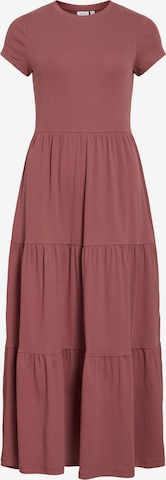 Robe 'VIHOLLIE' VILA en marron : devant