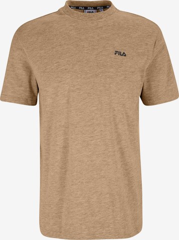 T-Shirt 'Berloz' FILA en marron : devant