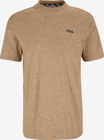 FILA Shirt 'Berloz' in Brown: front