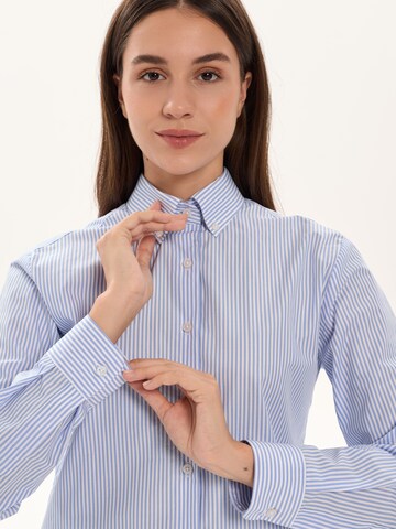 Chemisier 'Flavia' NOWIHT en bleu