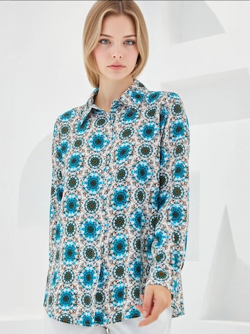 Chemisier Bigdart en bleu