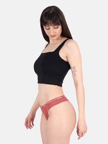 Culotte 'Leafletic Mid Rise Brazilian' LEAFLETIC en rose