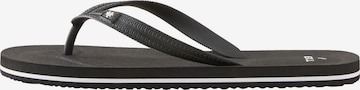 Flip-flops de la Next pe negru: față