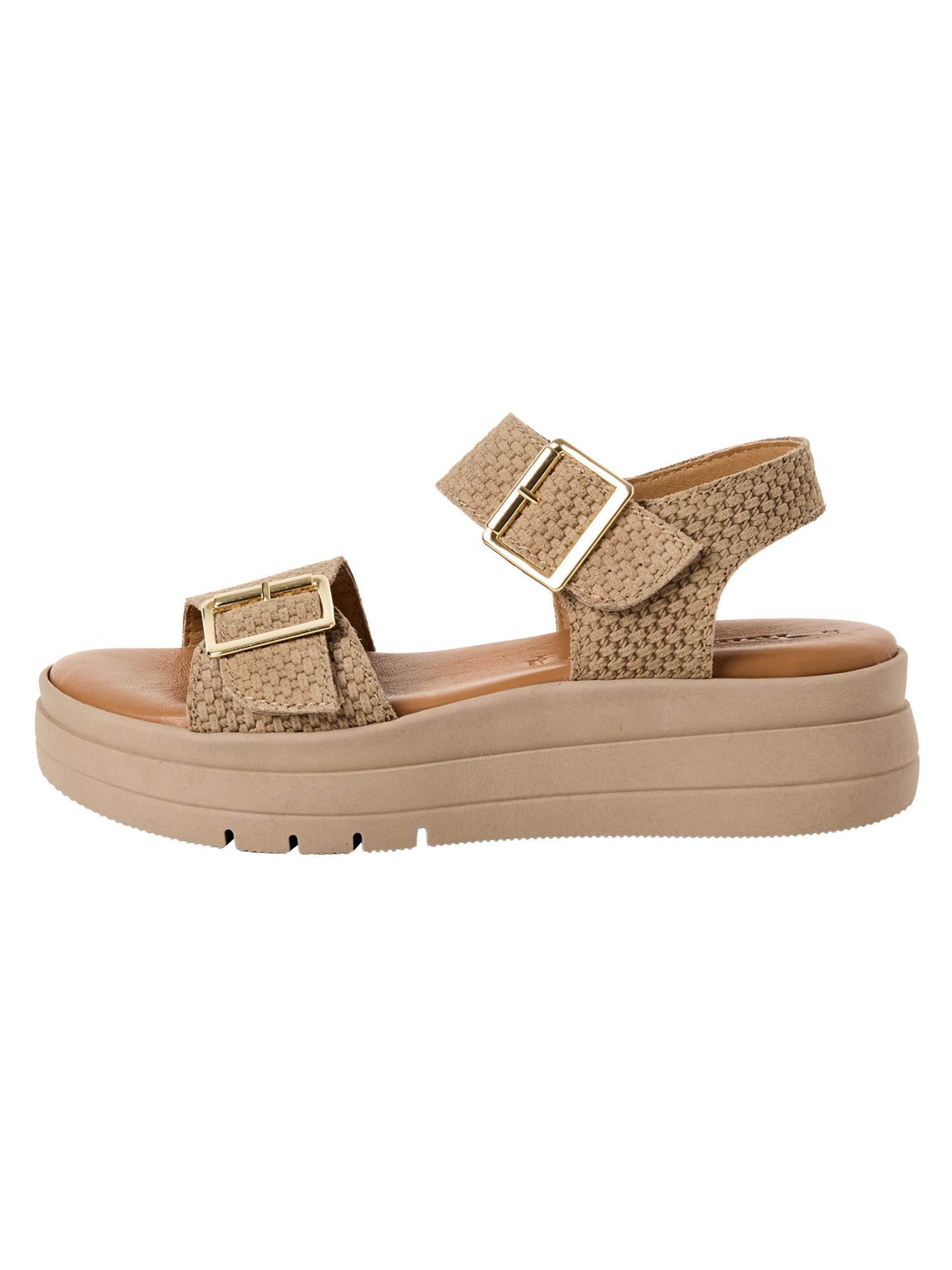 Sandales Tamaris en beige