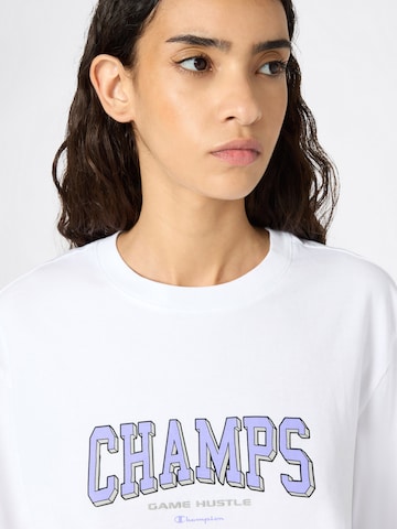 Tricou de la Champion Authentic Athletic Apparel pe alb