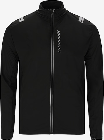 ENDURANCE Athletic Jacket 'Justine' in Black: front