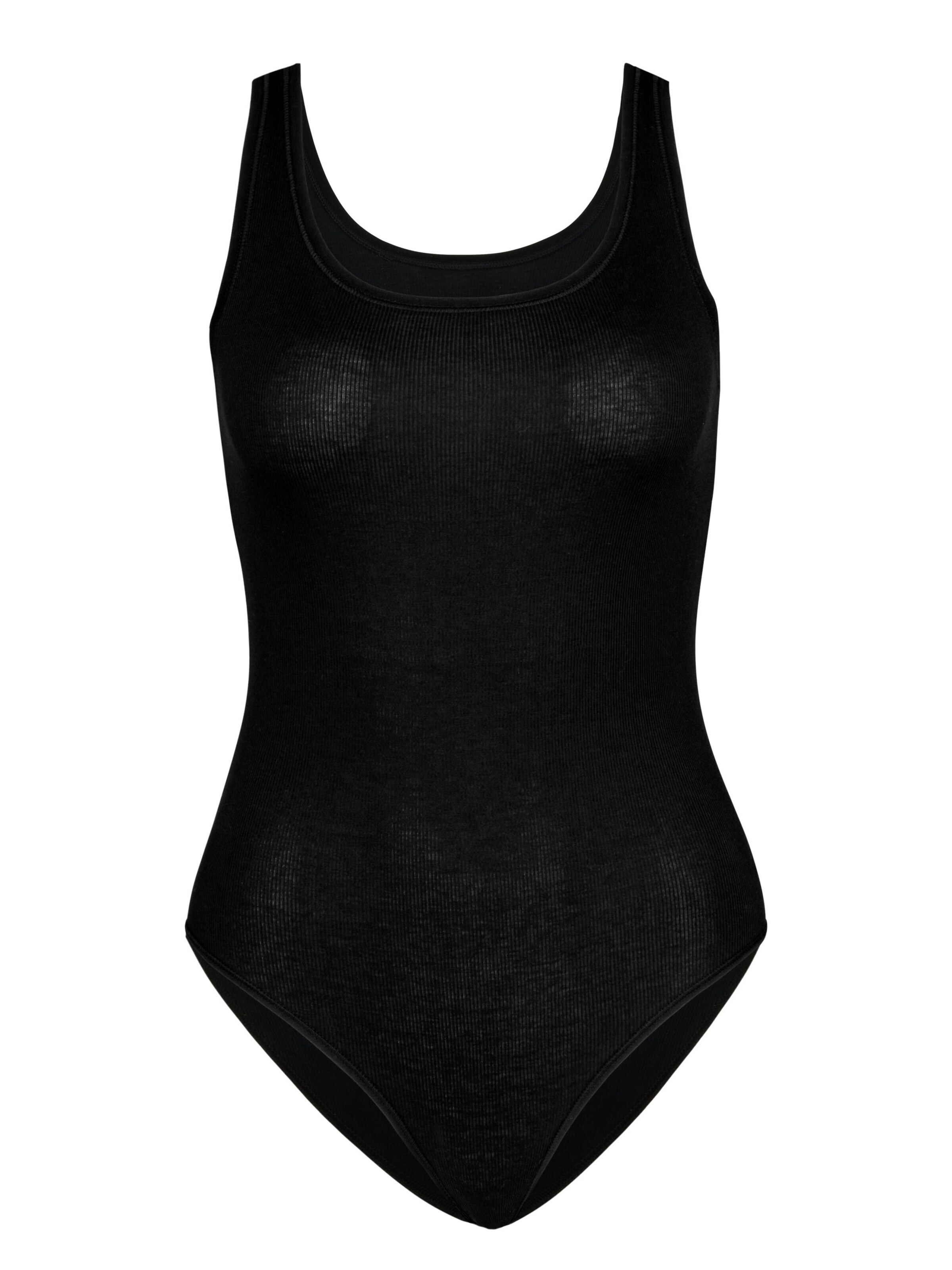 CALIDA Body 'Iconics'‌‌‌‌‌‌‌‌‌ in Schwarz: Vorderseite