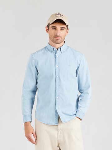 LEVI'S ® Rovný strih Košeľa 'Authentic' - Modrá: predná strana