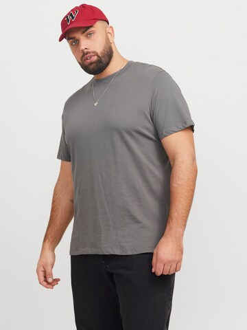 Jack & Jones Plus Shirt 'JJEBradley' in Grey: front