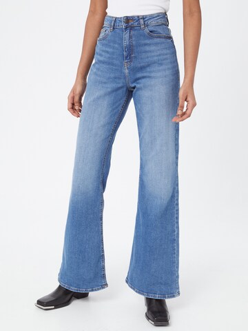 Wide leg Jeans 'Nat' di Noisy may in blu: frontale