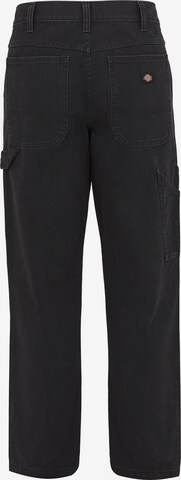 DICKIES - regular Pantalón cargo 'Carpenter' en negro