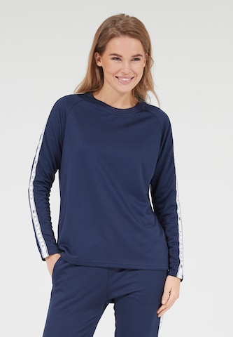 Athlecia Performance Shirt in Blue: front