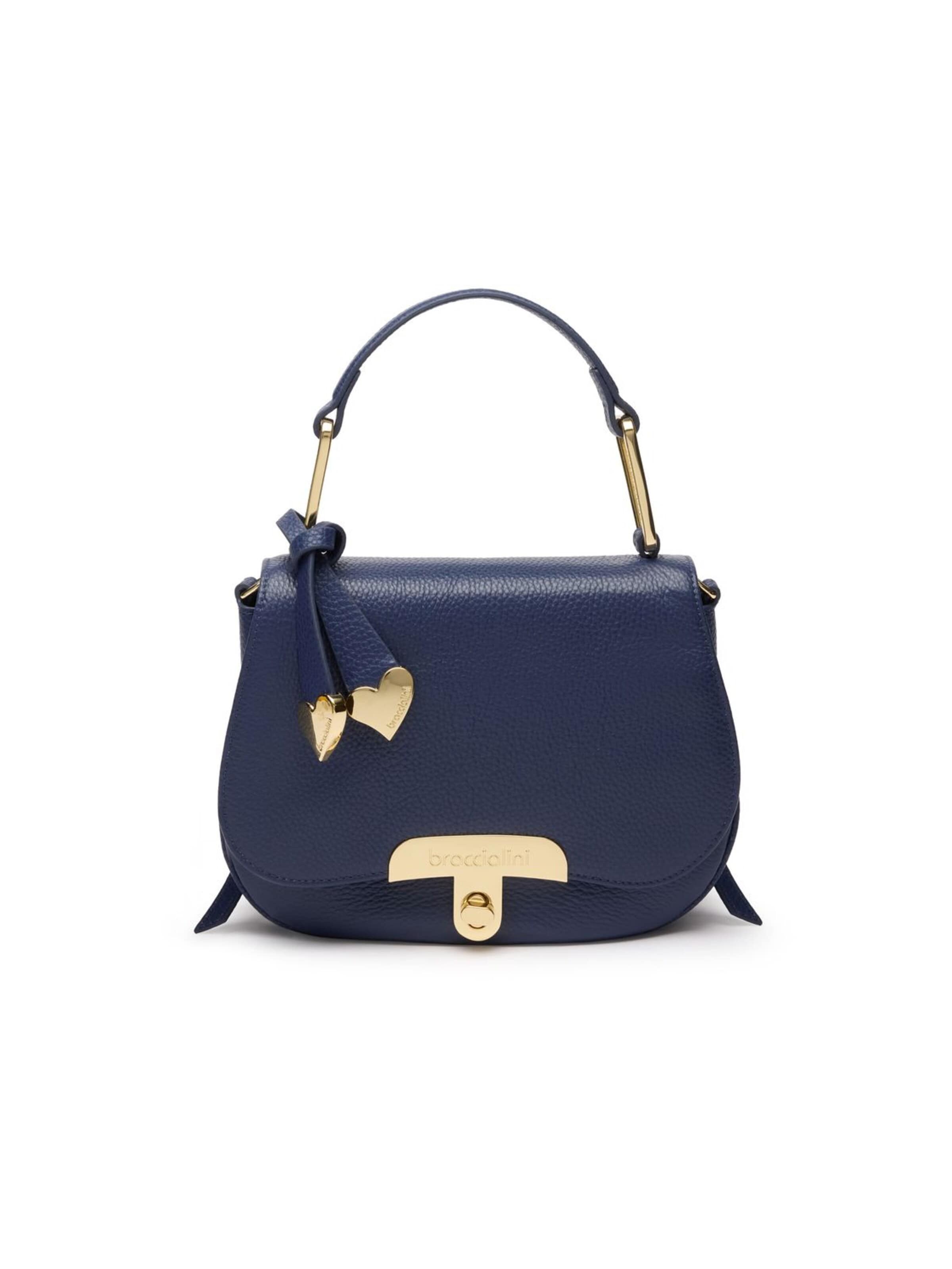 Borsa a mano 'Michelle' di Braccialini in blu: frontale