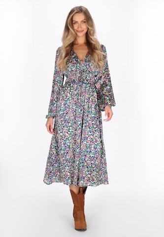 IZIA Jurk in Blauw
