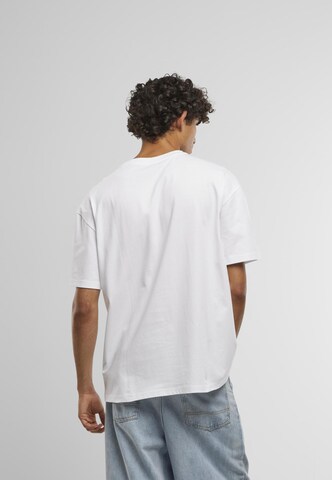 Mister Tee T-Shirt 'Grillz Lips' in Weiß