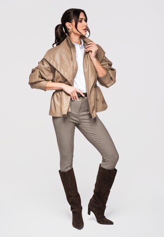 Veste mi-saison 'OW-JAFL-0121' Ombre en marron