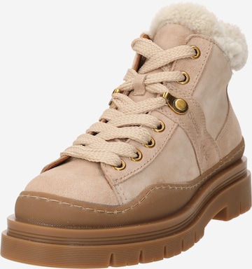 See by Chloé Snowboots 'MAELISS' i beige: forside